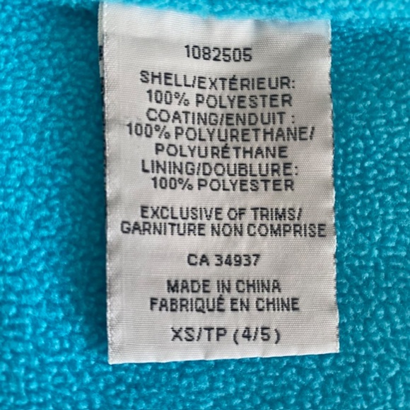 XMTN Toddler Girls Winter Jacket, Microchip Print Size XS - Picture 6 of 10